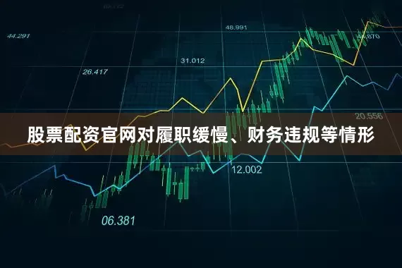 股票配资官网对履职缓慢、财务违规等情形