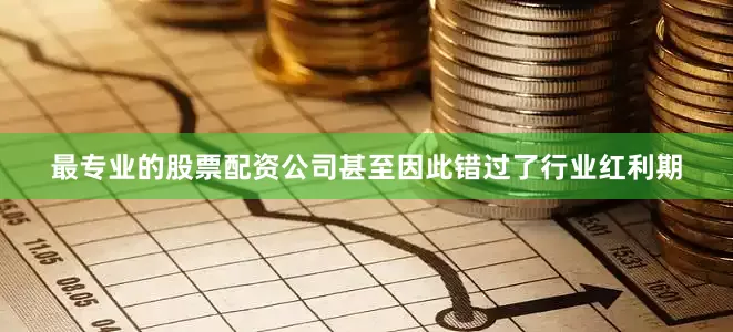 最专业的股票配资公司甚至因此错过了行业红利期