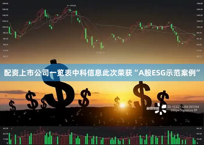 配资上市公司一览表中科信息此次荣获“A股ESG示范案例”